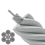 ART-8236 Paslanmaz Çelik Halat 7x19