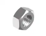 DIN-934S Sol Diş Somun - Paslanmaz Çelik Ters Diş Altıköşe