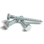 A2 304 Paslanmaz Trifon Vida DIN-571 M5 Altıköse Başlı Ağaç Vidası Inox