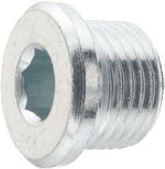 DIN-908İ Allen Başlı Silindirik Tapa