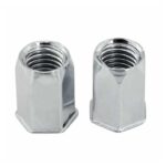 A2 304  ART-1027 Paslanmaz Altıköşe Sıfır Kafa Perçin Somunu