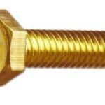 DIN-933 M16 Pirinç Altıköşe Baş Cıvata