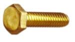 DIN-933 M10 Pirinç Altıköşe Baş Cıvata